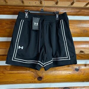 Women’s Under Armour Black Baseline Pro Mesh Shorts